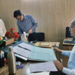 अपर जिलाधिकारी पीएल शाह ने किया शिक्षा विभाग कार्यालय उत्तरकाशी का औचक निरीक्षण
