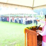 मुख्यमंत्री धामी ने 79 वें स्वतंत्रता दिवस पर मुख्यमंत्री आवास में ध्वजारोहण किया