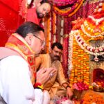 काशीपुर में मुख्यमंत्री पुष्कर सिंह धामी ने मां बाल सुंदरी मंदिर में की पूजा
